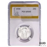 1930 Standing Liberty Quarter PGA MS66