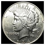 1934-S Silver Peace Dollar CLOSELY UNCIRCULATED