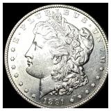 1891 Silver Morgan Dollar UNCIRCULATED