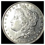 1878 Silver Morgan Dollar CHOICE AU