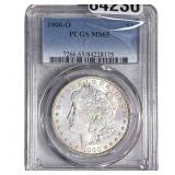 1900-O Morgan Silver Dollar PCGS MS65