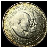 1952 Silver Half Dollar Booker T. Washington/Carve