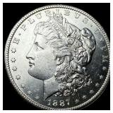 1887 Silver Morgan Dollar UNCIRCULATED