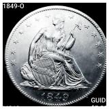 1849-O Seated Liberty Half Dollar CHOICE BU+
