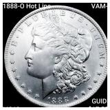 1888-O Hot Lips VAM-4 Morgan Silver Dollar UNCIRCU