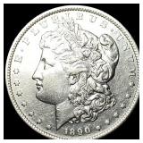 1890-S Silver Morgan Dollar CLOSELY UNCIRCULATED