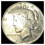1934 Silver Peace Dollar CHOICE BU