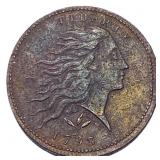1793 Flowing Hair Large Cent