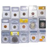 Various Dates Various U.S. Graded Coins