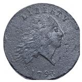 1793 Flowing Hair Large Cent