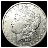 1891-S Silver Morgan Dollar CLOSELY UNCIRCULATED