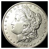 1897-O Silver Morgan Dollar CLOSELY UNCIRCULATED