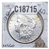 1892 Morgan Silver Dollar