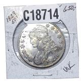 1829 Capped Bust Half Dollar