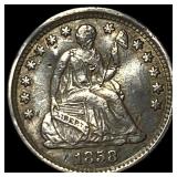 1858-O Silver Half Dime HIGH GRADE