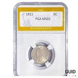 1911 Liberty Victory Nickel PGA MS65