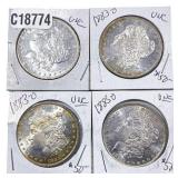 [4 Coins] 1883-O Morgan Silver Dollar