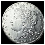 1885-S Silver Morgan Dollar CLOSELY UNCIRCULATED