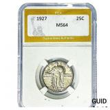 1927 Standing Liberty Quarter PGA MS64