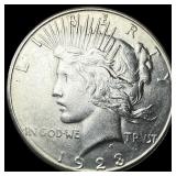 1923-S Silver Peace Dollar UNCIRCULATED