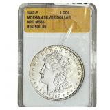1887 Morgan Silver Dollar NPG MS66