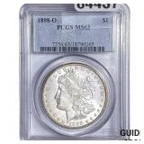 1898-O Morgan Silver Dollar PCGS MS63