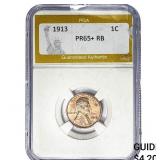 1913 Wheat Cent PGA PR65+ RB