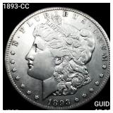 1893-CC Morgan Silver Dollar