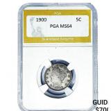 1900 Liberty Victory Nickel PGA MS64