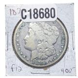 1879-CC Morgan Silver Dollar