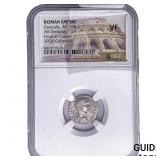 Roman Empire Caracalla 198-217 AD Silver Denarius