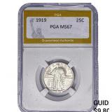 1919 Standing Liberty Quarter PGA MS67