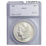 1896 Morgan Silver Dollar SEGS MS62