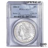 1884-O Morgan Silver Dollar PCGS MS64