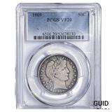 1909 Barber Half Dollar PCGS VF20