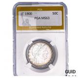 1900 Barber Half Dollar PGA MS63