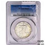 1941-S Walking Liberty Half Dollar PCGS MS65