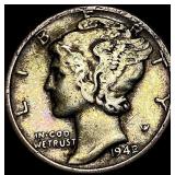 1942 Winged Liberty Head (Mercury) Dime HIGH GRADE