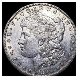 1890-S Silver Morgan Dollar CLOSELY UNCIRCULATED