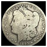 1893 Morgan Silver Dollar NICELY CIRCULATED