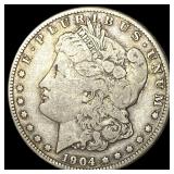 1904-S Silver Morgan Dollar NICELY CIRCULATED