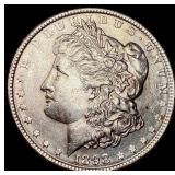 1898 Morgan Silver Dollar CLOSELY UNCIRCULATED