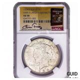 1934-D Silver Peace Dollar NGC AU58 VAM-3 Large D
