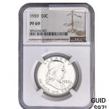 1959 Franklin Half Dollar NGC PF69