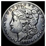 1881-CC Silver Morgan Dollar LIGHTLY CIRCULATED