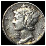 1942 Mercury Dime HIGH GRADE