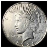 1925 Peace Silver Dollar CLOSELY UNCIRCULATED