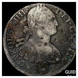 Colonial Spain Silver 8 Reales Chopmarks NEARLY U