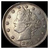 1899 Liberty Head Nickel CHOICE AU