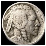 1935-D Nickel Five Cents Buffalo LIGHTLY CIRCULATE